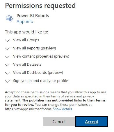 PowerBI Robots - Does plan on doing - Page 2 - Microsoft Power BI Community
